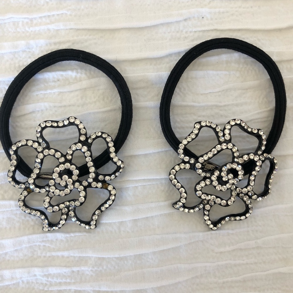 Crystal luxury hair ties